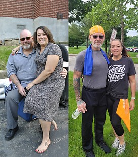 Stephanie and myself at the <a href='https://BCAN.org' target='_blank' rel='noopener noreferrer ugc'>BCAN.org</a> Walk to End Bladder Cancer.